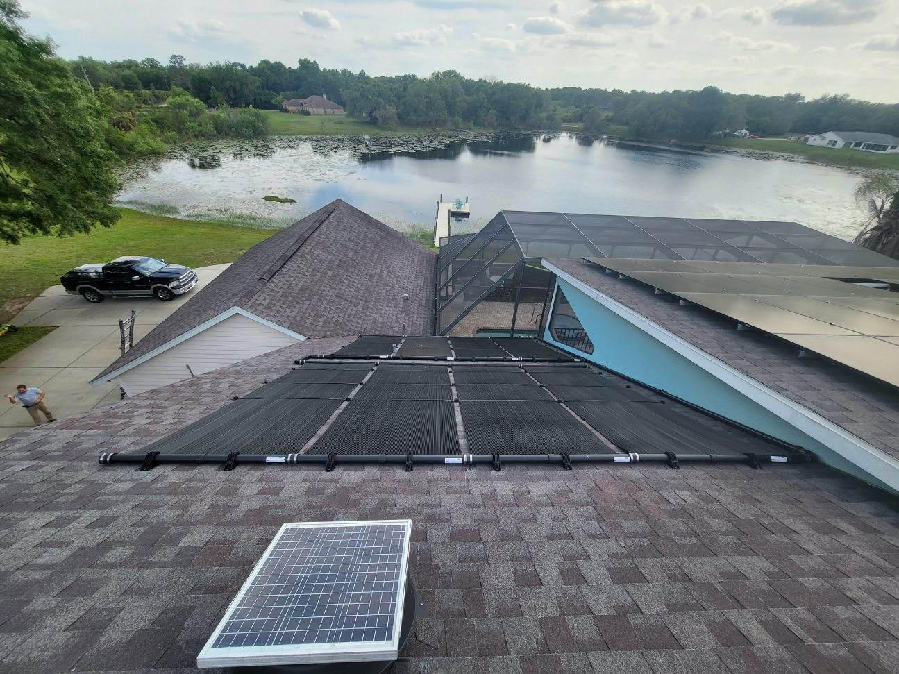Solar Pool system in Invrness